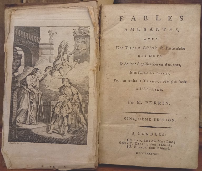 Fables Amusantes, Avec Une Table Génerale & Particulière des Mots …