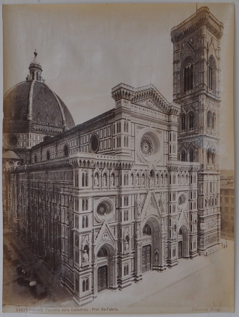 Firenze. Facciata della Cattedrale