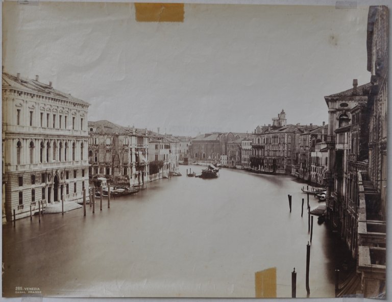 Il Canal Grande verso l'Accademia