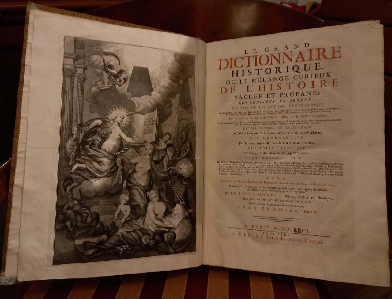 Le grand dictionnaire historique, ou le mêlange curieux de l'histoire …