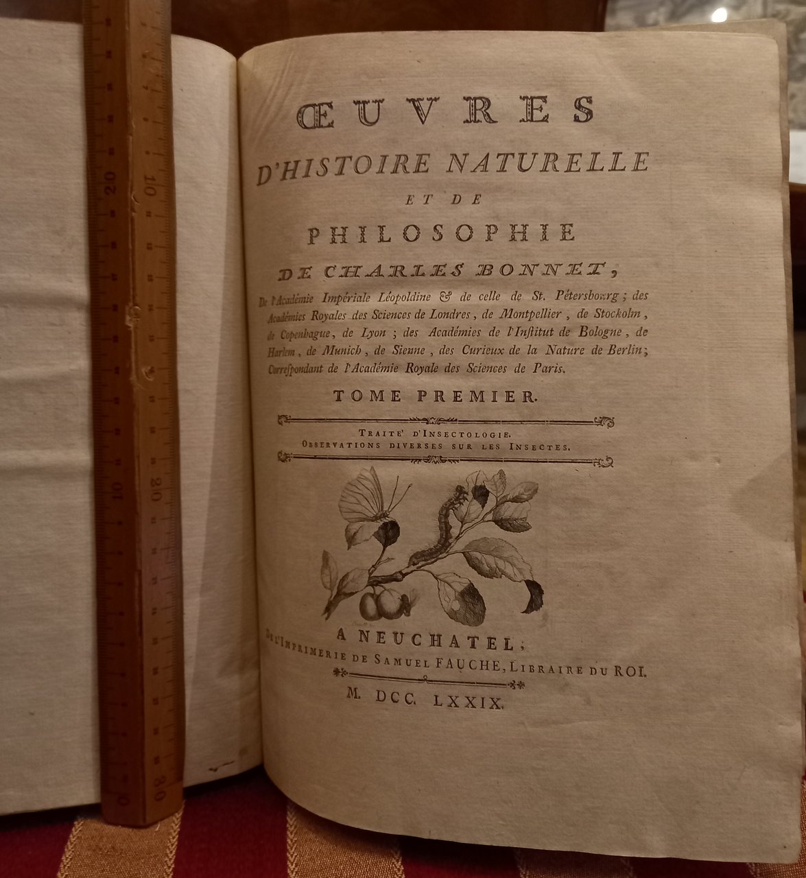 Oeuvres d'histoire naturelle et de philosophie de Charles Bonnet, de …