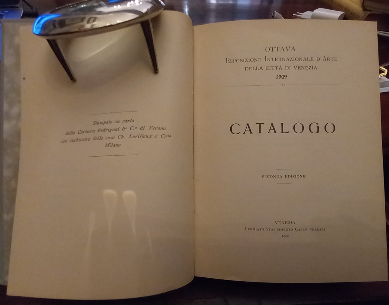 Ottava esposizione internazionale d'arte della città di Venezia, 1909. Catalogo …