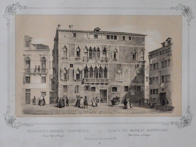 Palazzo dei Badoari Partecipazi in Campo S. Gio. in Bragora