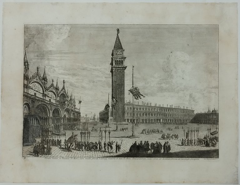 Piazza S. Marco dalla Torre dell'Orologio