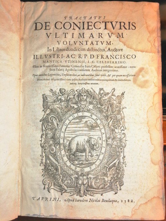 Tractatus de coniecturis ultimarum voluntatum, in libros duodecim distinctus, auctore …