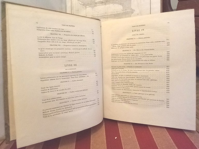 Traite de stereotomie. Texte, Atlas.