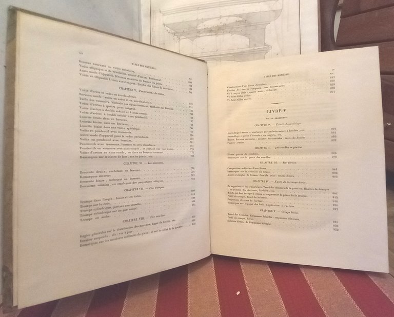 Traite de stereotomie. Texte, Atlas.