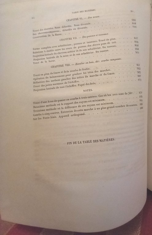 Traite de stereotomie. Texte, Atlas.