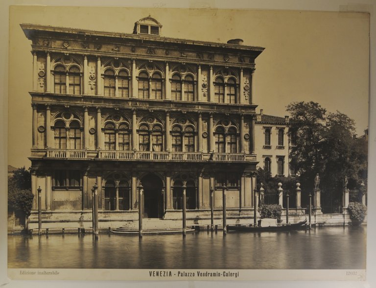 Venezia Palazzo Vendramin Calergi.