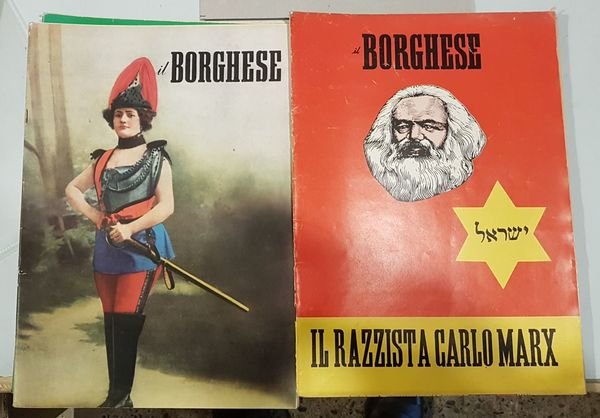 IL BORGHESE. Pubblicazione settimanale fondata da Leo Longanesi. Milano, 1954-1980.