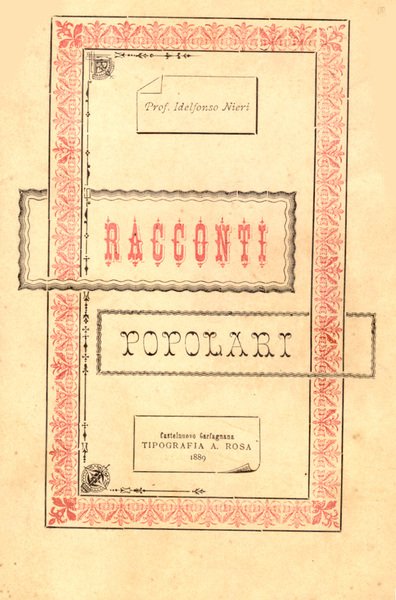 RACCONTI POPOLARI.