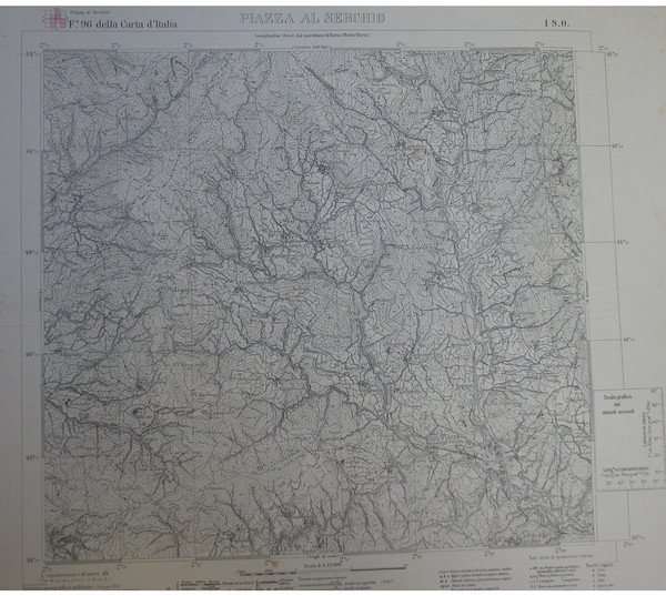 PIAZZA AL SERCHIO. Carta a cura dell'Istituto Geografico Militare. Foglio …