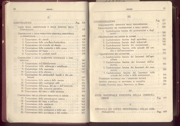 ANNUARIO DELLA CAMERA DEI FASCI E DELLE CORPORAZIONI, 1940-1941.
