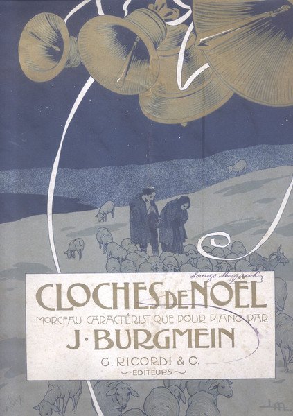 CLOCHE DE NOËL. Morceau caractéristique pour Piano (Pl.n°104717).