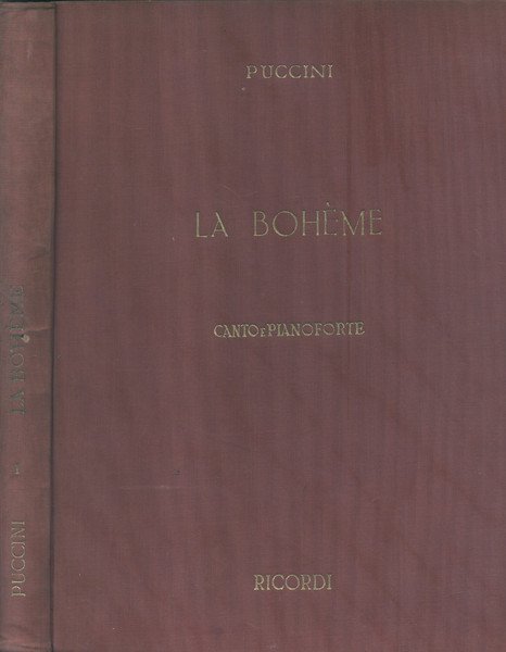 LA BOHÈME (1896). Quattro quadri di Giuseppe Giacosa e Luigi …