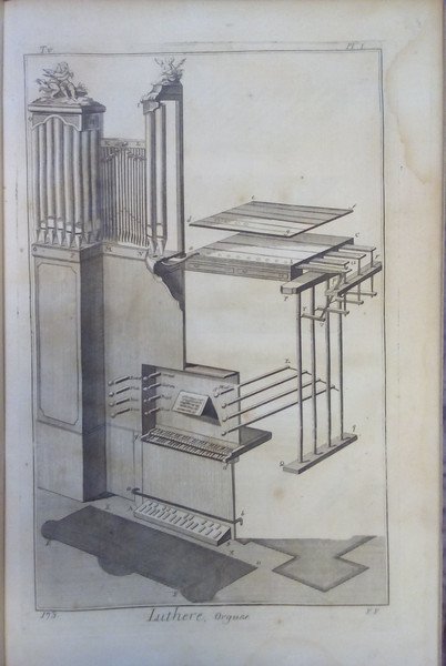LUTHERIE. 34 tavole tratte da "Planches pour l'"Encyclopédie ou pour …