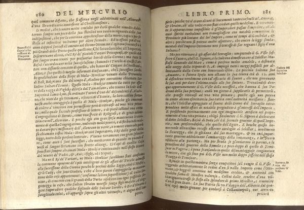 IL MERCURIO overo HISTORIA DE' TEMPI CORRENTI.