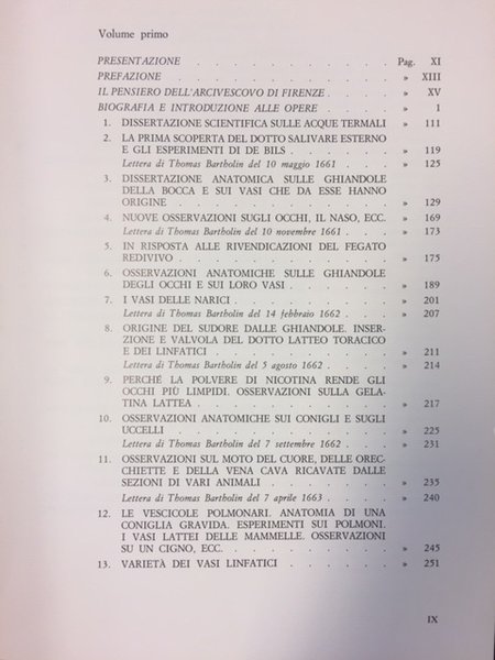NICCOLÓ STENONE. Opere scientifiche. Traduzione integrale dai testi originali.