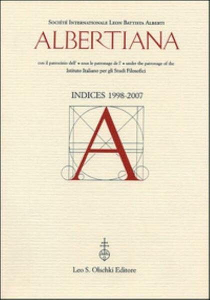 ALBERTIANA. Indices (1998 - 2007).