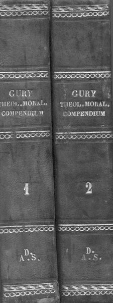 COMPENDIUM THEOLOGIAE MORALIS. Editio prima parmensis. Accedit collatio codicum civilium …