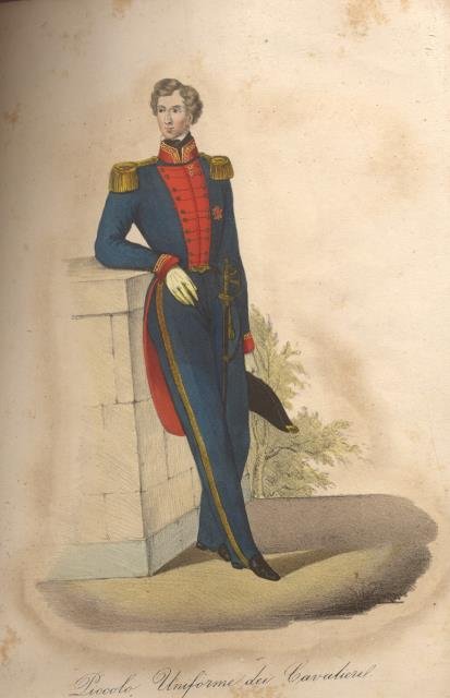 CAMPIONI DEI NUOVI UNIFORMI PER I CAVALIERI, E TAU DELL'INSIGNE …