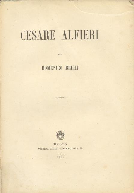 CESARE ALFIERI.