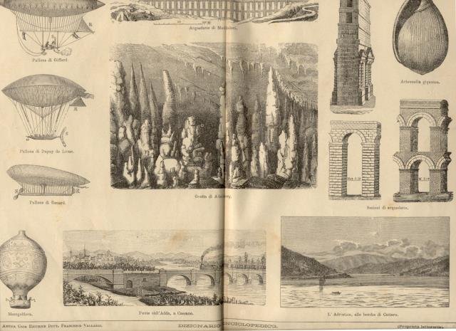 DIZIONARIO ENCICLOPEDICO ILLUSTRATO. Compilato per cura della Società per l'Emancipazione …