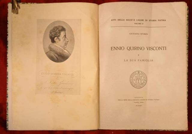 ENNIO QUIRINO VISCONTI E LA SUA FAMIGLIA.