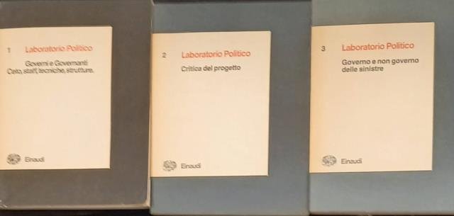 LABORATORIO POLITICO. Rivista bimestrale. 1. Governi e governanti. Ceto, staff, …