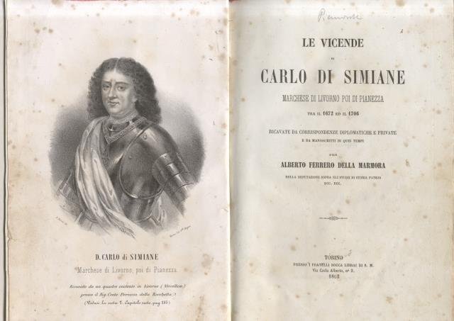 LE VICENDE DI CARLO DI SIMIANE, MARCHESE DI LIVORNO POI …