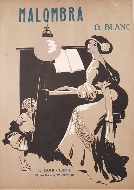 MALOMBRA. Valzer per Pianoforte. 1930 circa.