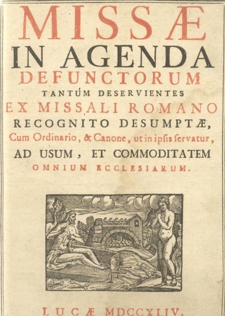 MISSAE IN AGENDA DEFUNCTORUM. Tantum deservientes, ex Missali Romano Recognito …