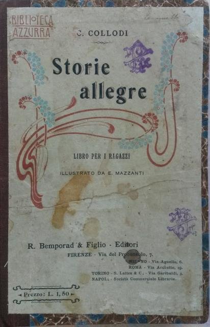 STORIE ALLEGRE. Libro per i ragazzi illustrato da E.Mazzanti.