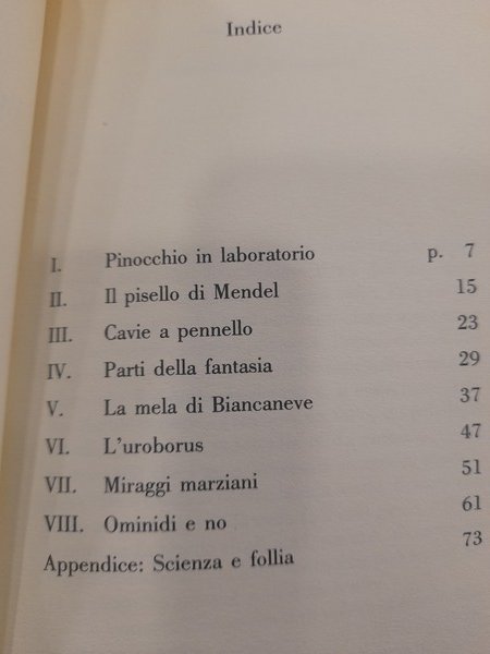 Bugie fossili e farfalle
