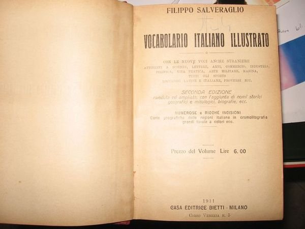 Vocabolario italiano illustrato