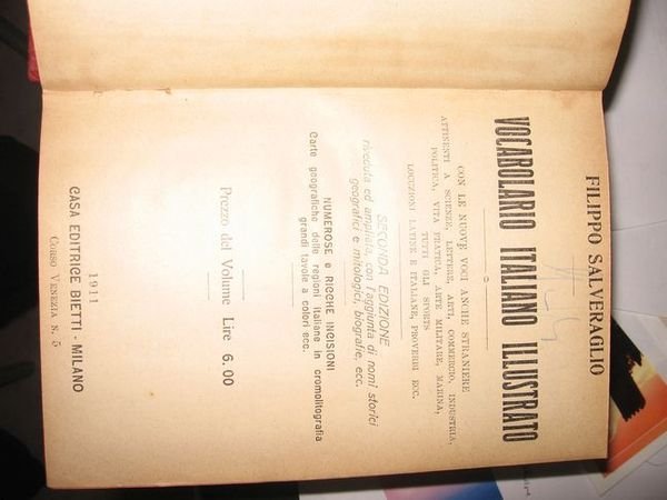 Vocabolario italiano illustrato