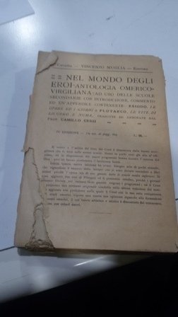 Quadro storico della Letteratura Greca ad uso dei Licei Classici