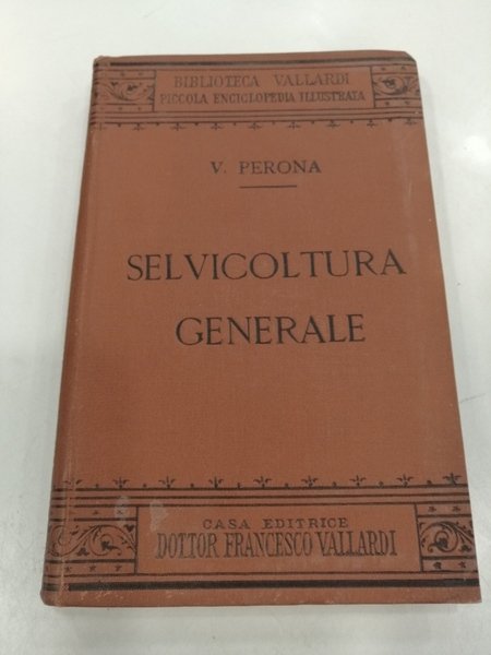 Selvicoltura Generale