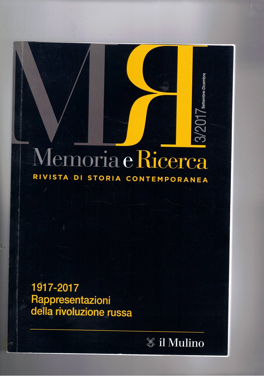 1917-2017 Rppresentazioni della rivoluzione russa. n° 3 del 2017 della …