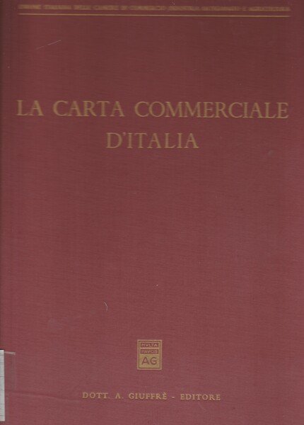 La Carta Commerciale d'Italia con le sue 442 aree e …
