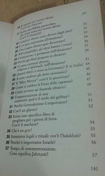 99 domande sull'ebraismo.