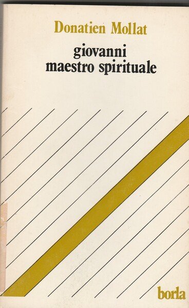 Giovanni maestro spirituale.
