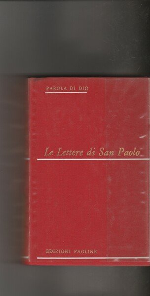 Le lettere di San Paolo.