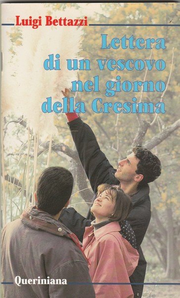 Lettera di un vescovo nel giorno della Cresima.