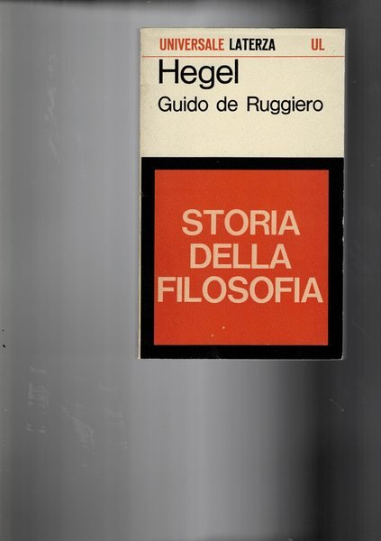 Storia della filosofia: Hegel.