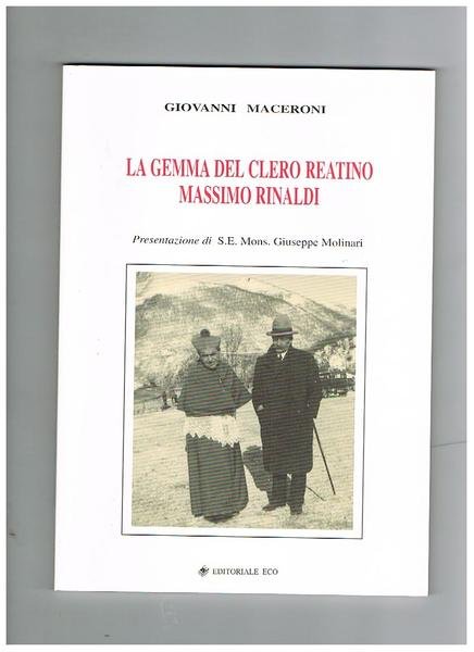 La gemma del clero reatino Massimo Rinaldi. | Immagine principale