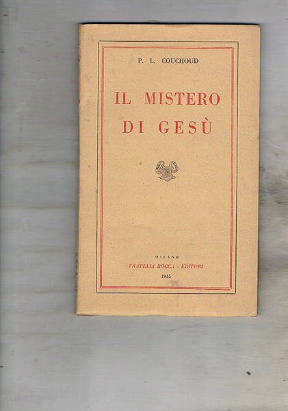 Il mistero di Gesù. | Immagine principale