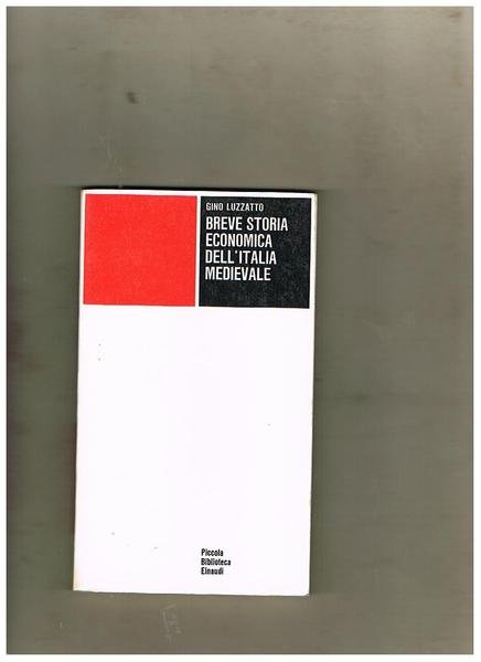 Breve storia economica dell'Italia medievale. | Immagine principale