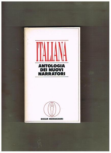 Italiana. Antologia dei nuovi narratori. | Immagine principale