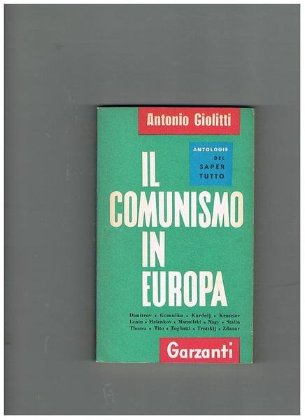 Il comunismo in Europa. Da Stalin a Krusciov. | Immagine principale